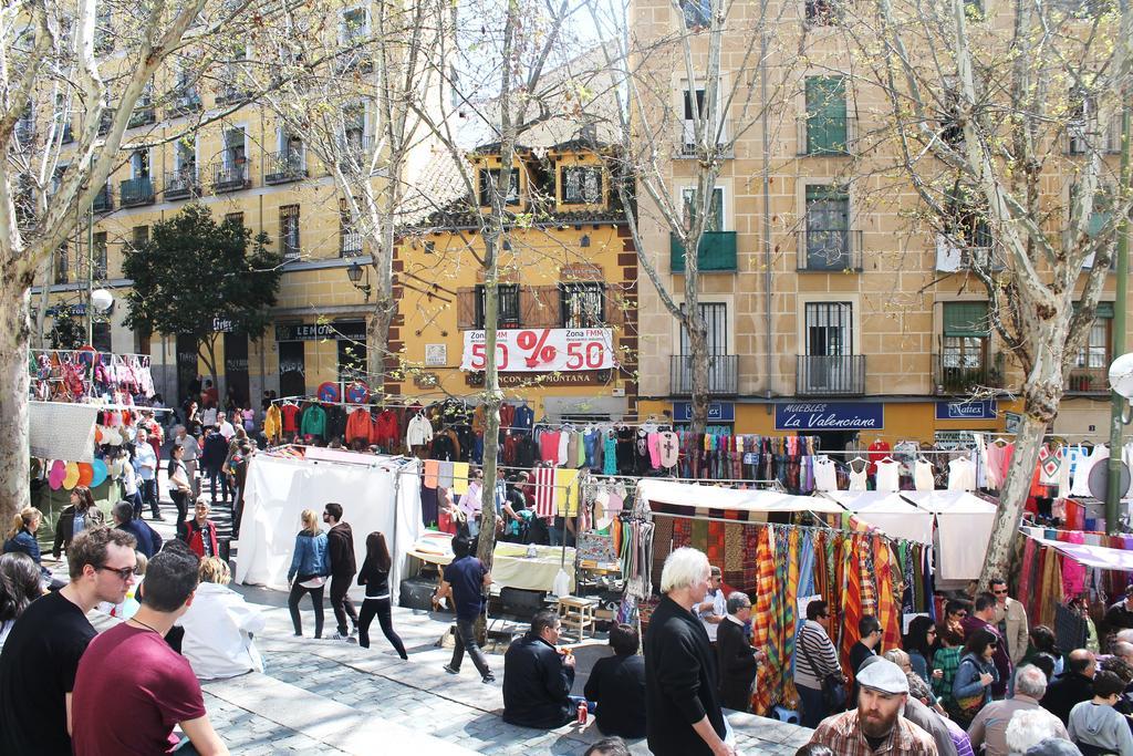 Apartment Tirso Molina Madrid Eksteriør billede